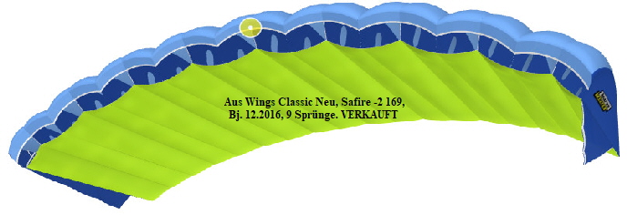 Aus Wings Classic Neu, Safire -2 169,
Bj. 12.2016, 9 Sprünge. VERKAUFT